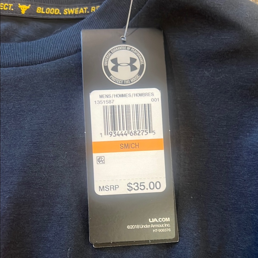 Under Armour Men's Short Sleeve Tee - Navy